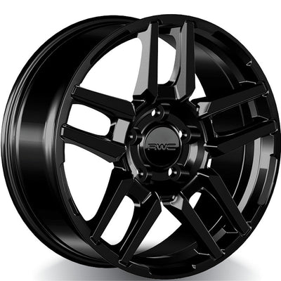RWC - MB475 - Black - BLACK - 20" x 8.5", 18 Offset, 5x130 (Bolt Pattern), 84.1mm HUB