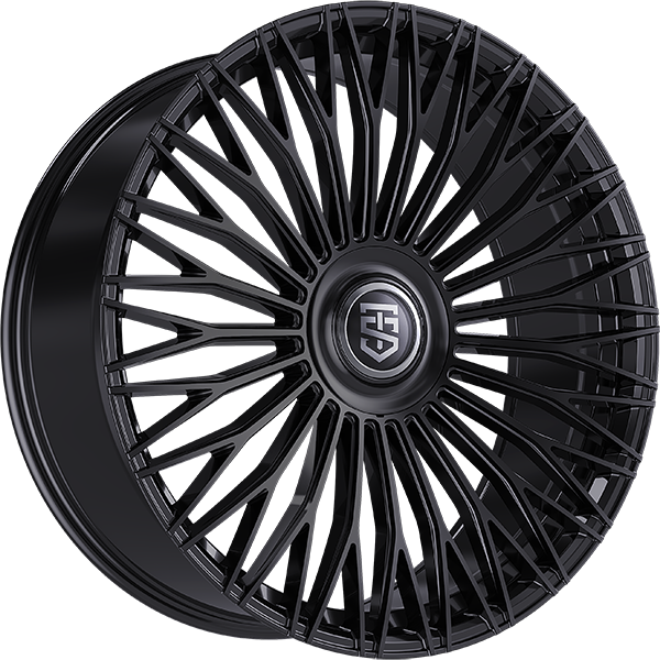 TIS Wheels - 507B - Black - Gloss Black - 20" x 8.5", 35 Offset, 5x112, 114.3 (Bolt Pattern), 73.1mm HUB