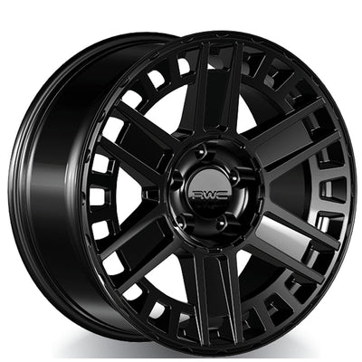 RWC - HO507 - Black - Satin Black - 18" x 8.5", 40 Offset, 5x120 (Bolt pattern), 64.1mm HUB