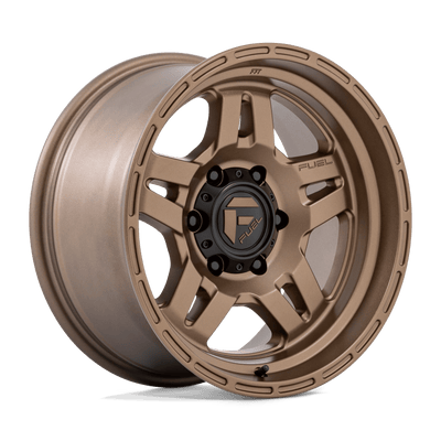 Fuel - D800 OXIDE - Bronze - MATTE BRONZE - 17" x 8.5", 1 Offset, 6x139.7 (Bolt Pattern), 106.1mm HUB