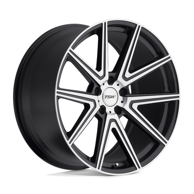 TSW Wheels - ROUGE - Gunmetal - Gunmetal with Mirror Cut Face - 19" x 9.5", 40 Offset, 5x114.3 (Bolt Pattern), 76.1mm HUB
