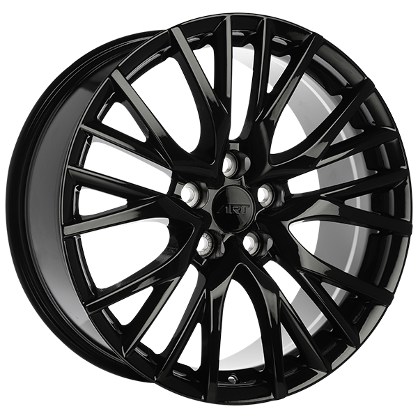 ART - Replica 282 - Black - Gloss Black - 18" x 8", 35 Offset, 5x114.3 (Bolt Pattern), 60.1mm HUB