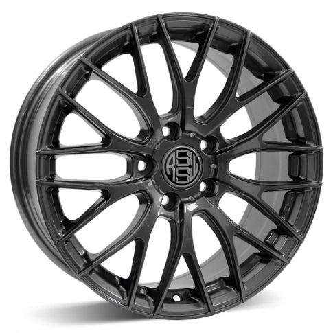 RSSW - Touring - Gunmetal - Graphite - 17" x 7.5", 40 Offset, 5x105 (Bolt Pattern), 56.6mm HUB