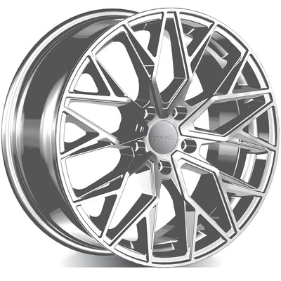 RWC - MHK535 - Silver - Satin Silver - 19" x 8", 42 Offset, 5x114.3 (Bolt pattern), 67.10mm HUB
