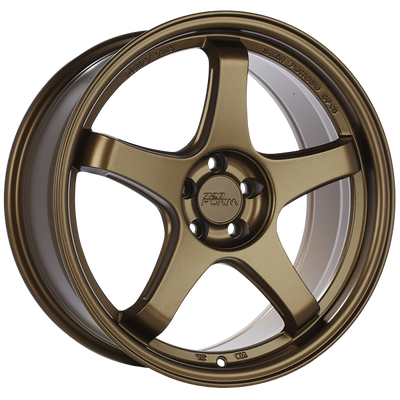 720 Form - FF6 - Bronze - Gloss Bronze - 18" x 9.5", 35 Offset, 5x114.3 (Bolt Pattern), 73.1mm HUB