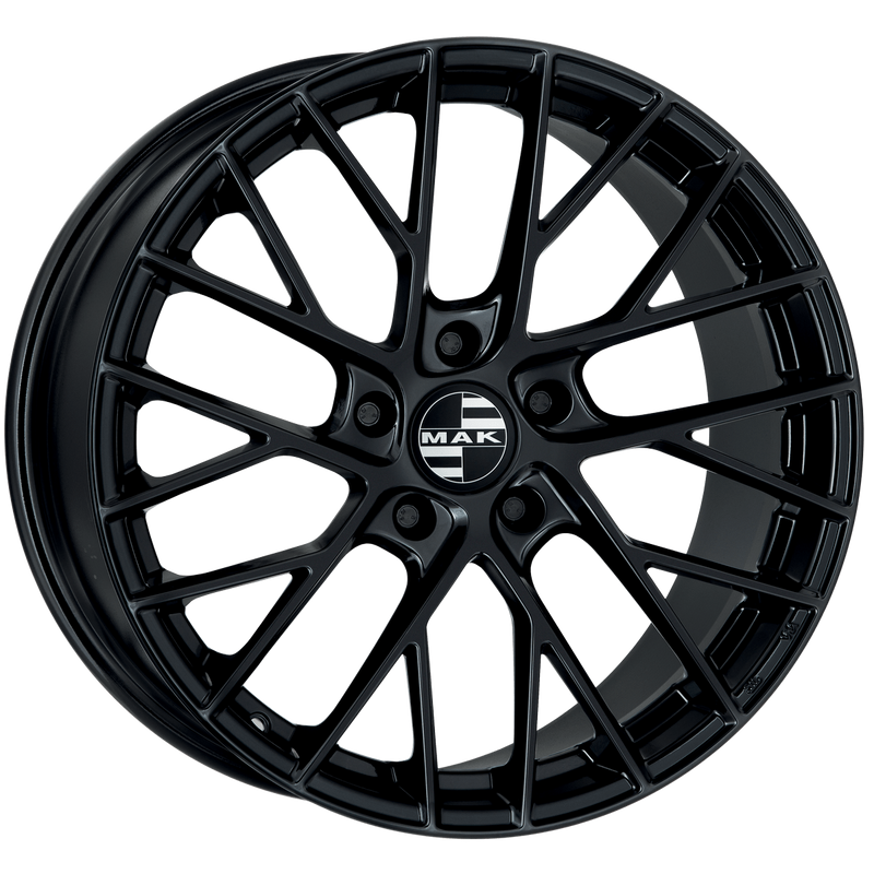 Mak Wheels - MONACO-D - Black - GLOSS BLACK - 21" x 11.5", 67 Offset, 5x130 (Bolt Pattern), 71.6mm HUB