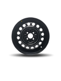 DTD - Steel - Black - Gloss Black - 15" x 6", 42 Offset, 4x100 (Bolt pattern), 56,60mm HUB