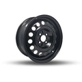 DTD - Steel - Black - Gloss Black - 15" x 6", 39 Offset, 4x100 (Bolt pattern), 54,10mm HUB