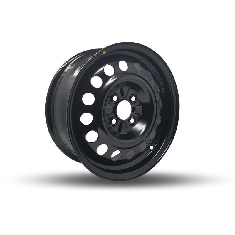 DTD - Steel - Black - Gloss Black - 15" x 6", 39 Offset, 4x100 (Bolt pattern), 54,10mm HUB