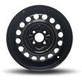 DTD - Steel - Black - Gloss Black - 15" x 6", 39 Offset, 4x100 (Bolt pattern), 54,10mm HUB