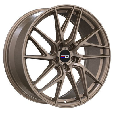 Euro Design - Tech - Bronze - Matte Bronze - 19" x 8.5", 35 Offset, 5x112 (Bolt Pattern), 66.7mm HUB