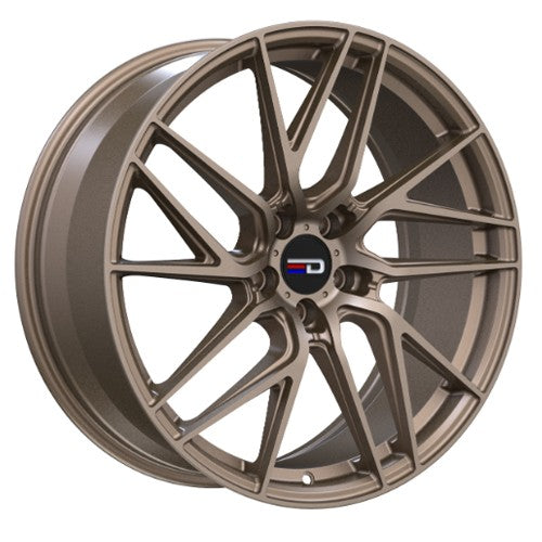 Euro Design - Tech - Bronze - Matte Bronze - 19" x 8.5", 35 Offset, 5x112 (Bolt Pattern), 66.7mm HUB