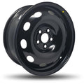 DTD - Steel - Black - Gloss Black - 15" x 6", 38 Offset, 5x100 (Bolt pattern), 57,10mm HUB