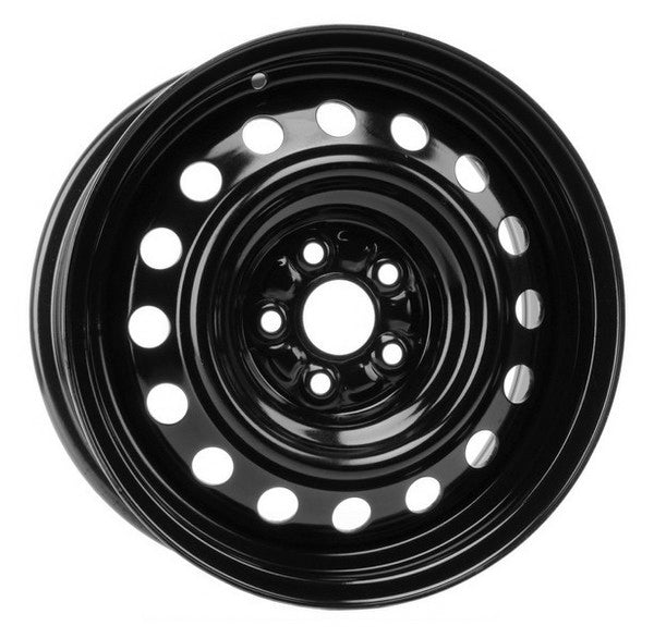 DTD - Steel - Black - Gloss Black - 15" x 6", 33 Offset, 5x100 (Bolt pattern), 54,10mm HUB