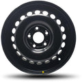 DTD - Steel - Black - Gloss Black - 15" x 6", 52 Offset, 5x108 (Bolt pattern), 63,30mm HUB