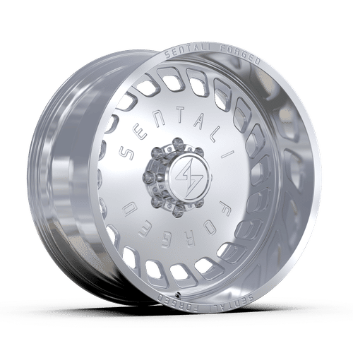 Sentali - Forged SF-4 - Polished - 30" x 16", -99 Offset, 8x165.1 (Bolt pattern), 125.2mm HUB
