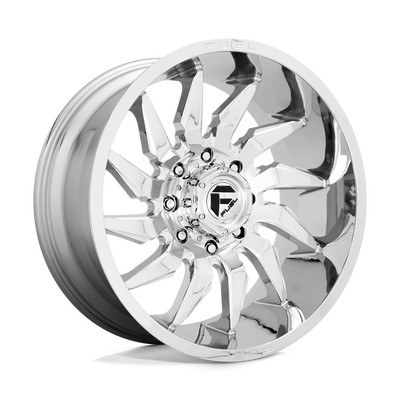 Fuel - D743 SABER - Chrome - CHROME - 20" x 9", 1 Offset, 8x165.1 (Bolt Pattern), 125.1mm HUB