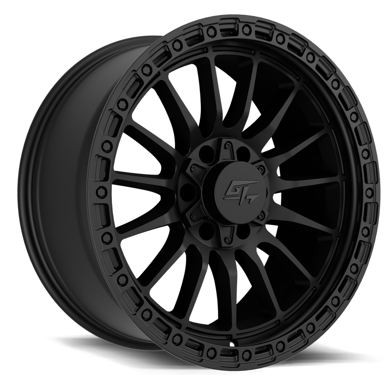 GT Off-Road - Renegade - Black - Matte Black - 20" x 9", 12 Offset, 5x127, 139.7 (Bolt Pattern), 78.1mm HUB