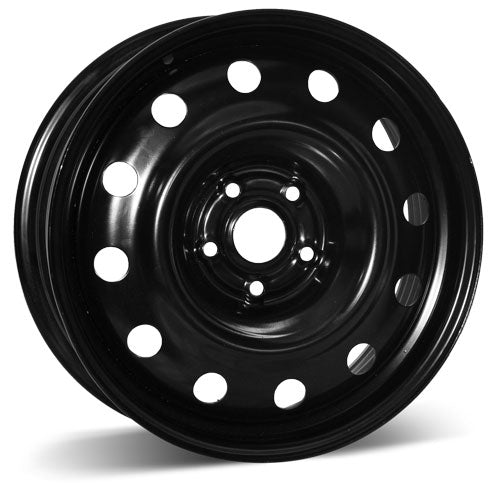 RSSW - Steel - Black - Black - 17" x 6.5", 40 Offset, 5x112 (Bolt Pattern), 57.1mm HUB