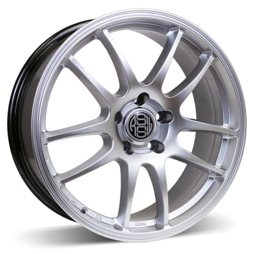RSSW - Velocity - Silver - Hyper silver - 18" x 7.5", 38 Offset, 5x114.3 (Bolt Pattern), 67.1mm HUB