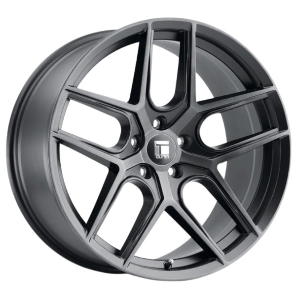 Touren - TR79 - Gunmetal - Matte Gunmetal - 19" x 8.5", 35 Offset, 5x114.3 (Bolt pattern), 72.60mm HUB