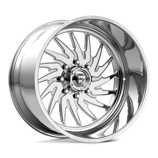 Fuel - FF110 - Polished - 26" x 12", -40 Offset, 8x165.1 (Bolt pattern), 122mm HUB