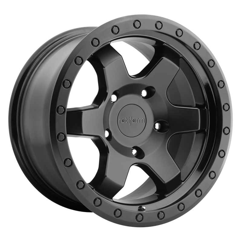 Rotiform - R151 SIX-OR - Gunmetal - MATTE BLACK - 20" x 9", 3 Offset, 5x130 (Bolt Pattern), 84.1mm HUB