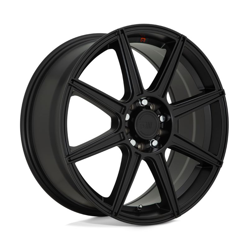 Motegi - MR142 CS8 - Black - SATIN BLACK - 18" x 8", 35 Offset, 5x100/114.3 (Bolt Pattern), 72.6mm HUB