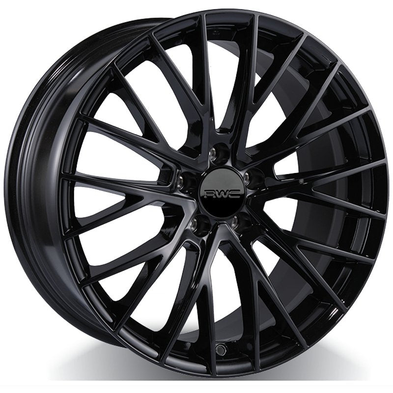 RWC - BM1009 - Black - BLACK - 19" x 8.5", 48 Offset, 5x112 (Bolt Pattern), 66.7mm HUB