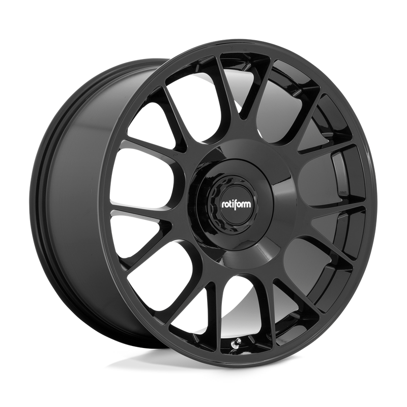 Rotiform - R187 TUF-R - Black - GLOSS BLACK - 20" x 10.5", 40 Offset, 5x108/120 (Bolt Pattern), 72.6mm HUB