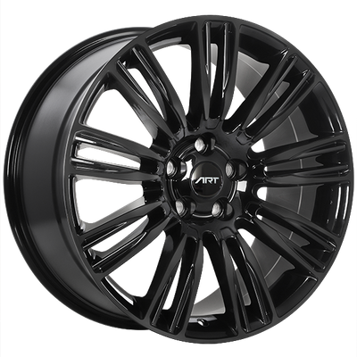 ART - Replica 152 - Black - Gloss Black - 22" x 10", 45 Offset, 5x120 (Bolt Pattern), 72.6mm HUB
