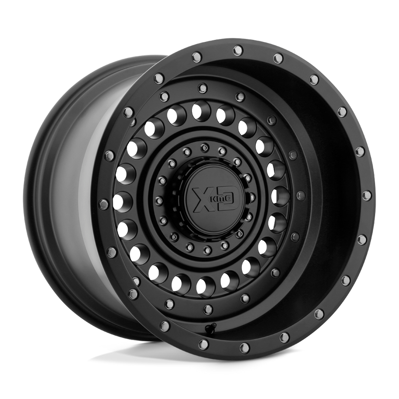 XD Series - XD136 PANZER - Black - SATIN BLACK - 20" x 9", 0 Offset, 6x135/139.7 (Bolt Pattern), 106.1mm HUB