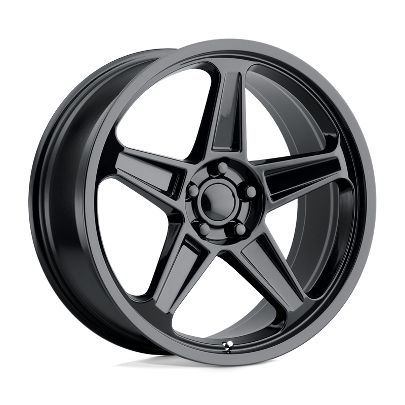 OE Creations - PR186 - Black - GLOSS BLACK - 20" x 10.5", 25 Offset, 5x115 (Bolt Pattern), 71.5mm HUB