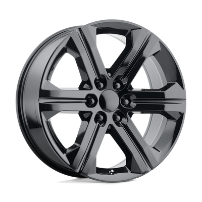 OE Creations - PR191 - Black - GLOSS BLACK - 22" x 9", 24 Offset, 6x139.7 (Bolt Pattern), 78.1mm HUB