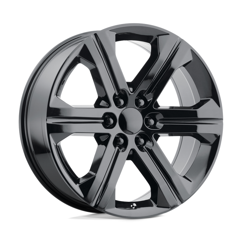 OE Creations - PR191 - Black - GLOSS BLACK - 22" x 9", 24 Offset, 6x139.7 (Bolt Pattern), 78.1mm HUB