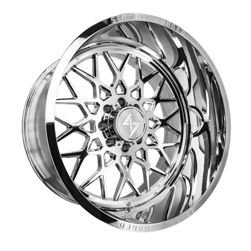 Sentali - Forged SF-5 - Polished - 26" x 12", -44 Offset, 8x165.1 (Bolt pattern), 125.2mm HUB