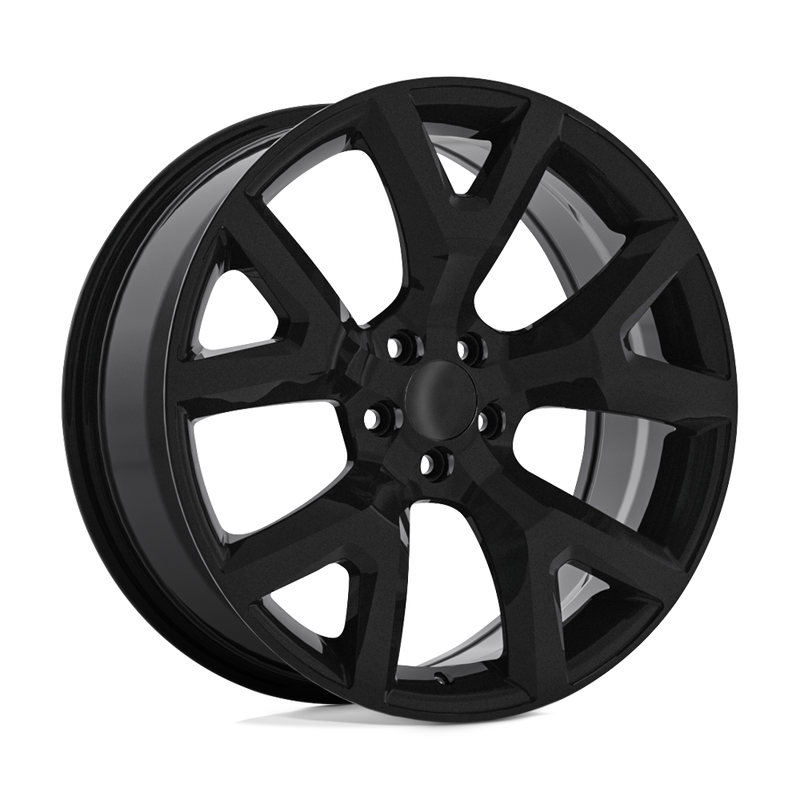 OE Creations - PR159 - Black - GLOSS BLACK - 17" x 7.5", 31 Offset, 5x110 (Bolt Pattern), 65.1mm HUB