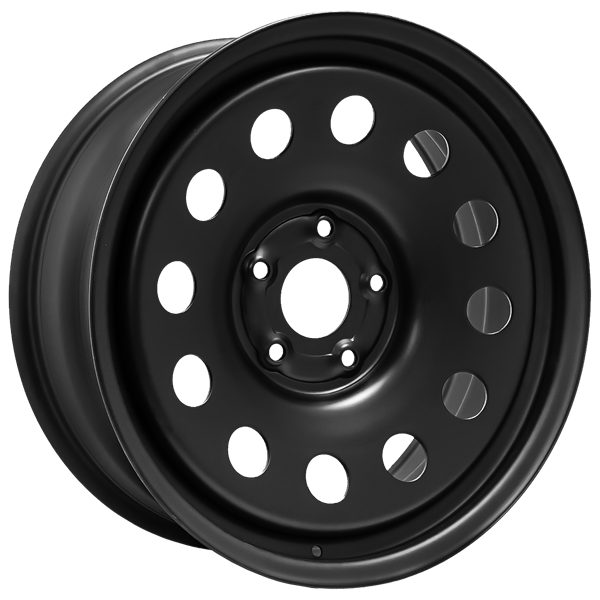 Envy Wheels - NX4 STEEL WHEEL - Black - FLAT BLACK - 20" x 8", 19 Offset, 5x139.7 (Bolt Pattern), 78.1mm HUB