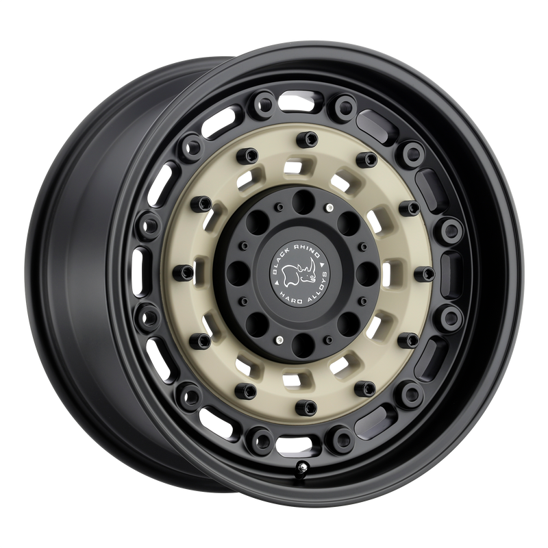 Black Rhino - ARSENAL - Gunmetal - SAND ON BLACK - 20" x 9.5", 0 Offset, 6x139.7 (Bolt Pattern), 112.1mm HUB