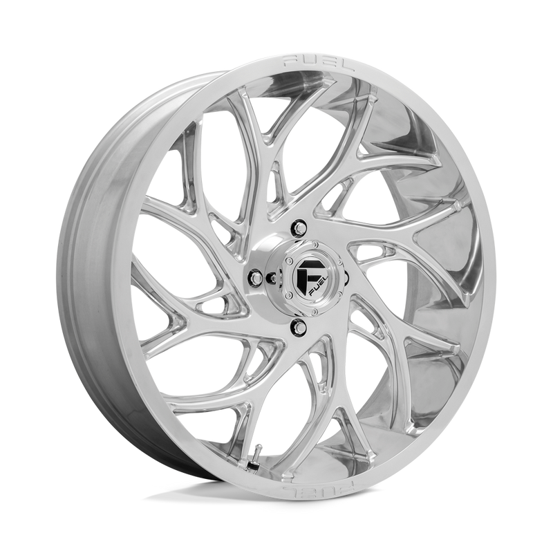Fuel UTV - D204 RUNNER - Polished - POLISHED - 22" x 7", 13 Offset, 4x137 (Bolt Pattern), 110.1mm HUB