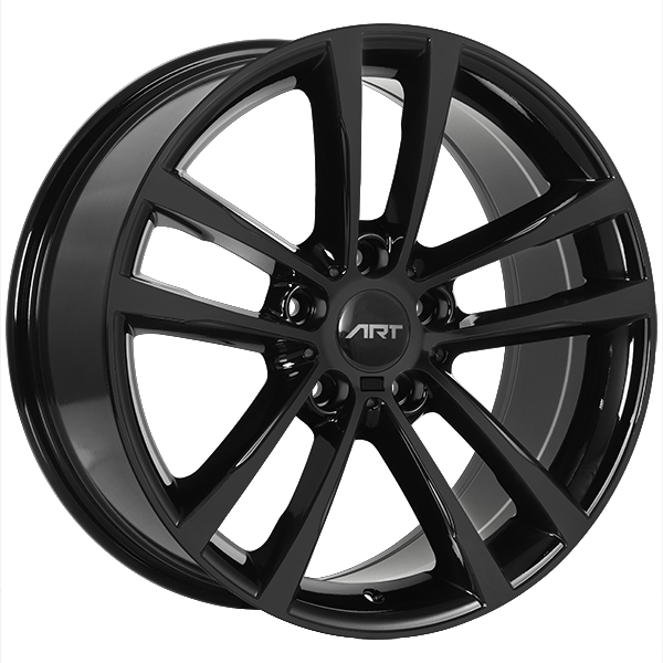 ART - Replica 132 - Black - Gloss Black - 18" x 8", 35 Offset, 5x120 (Bolt Pattern), 72.6mm HUB