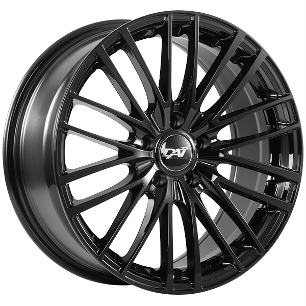 Dai Alloys - Cosmos - Black - Gloss Black - 15" x 6.5", 40 Offset, 5x114.3 (Bolt Pattern), 67.1mm HUB