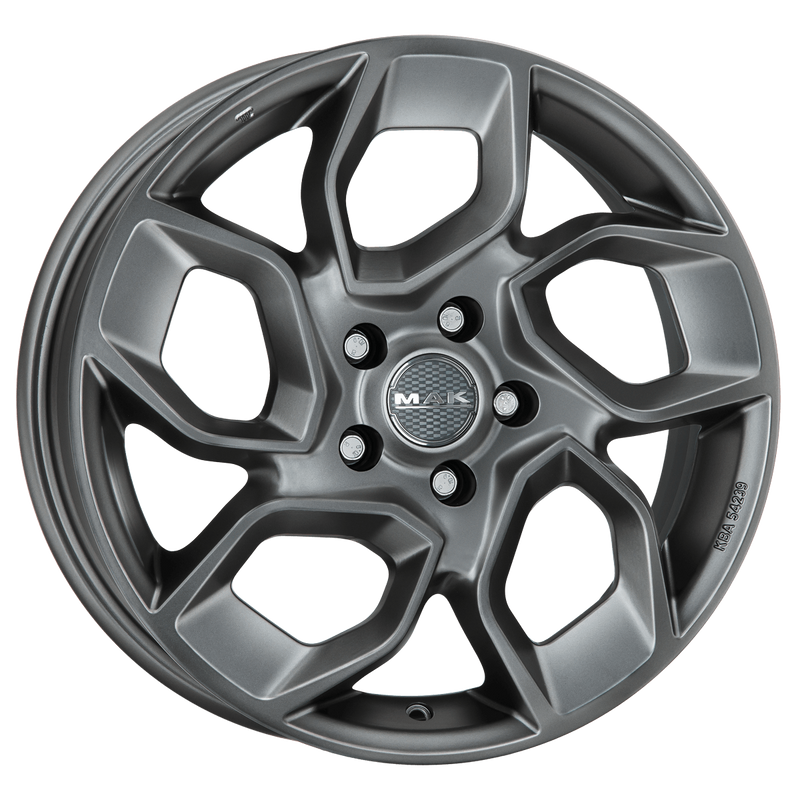 Mak Wheels - EXPRESS - Black - BLACK MIRROR - 16" x 6.5", 65 Offset, 5x118 (Bolt Pattern), 71.1mm HUB