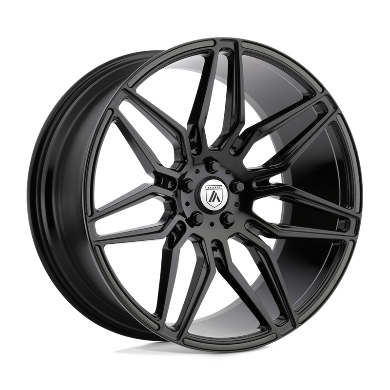 Asanti Black - ABL-11 SIRIUS - Black - GLOSS BLACK - 20" x 9", 35 Offset, 5x120 (Bolt Pattern), 74.1mm HUB