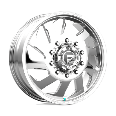 Fuel Mono - DD39 FF39D - Polished - POLISHED - 22" x 8.5", 105 Offset, 10x225 (Bolt Pattern), 170.1mm HUB