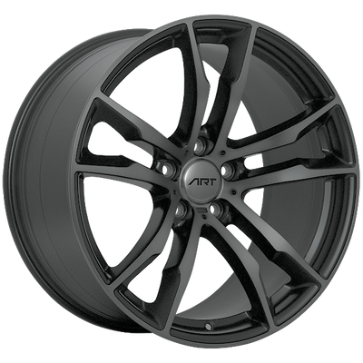 ART - Replica 64 - Gunmetal - Dark Gunmetal - 20" x 11", 37 Offset, 5x120 (Bolt Pattern), 74.1mm HUB