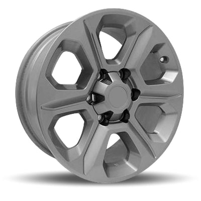DTD - OEM - Take Off - Silver - Silver - 17" x 7", 30 Offset, 6x139.7 (Bolt Pattern), 106.1mm HUB