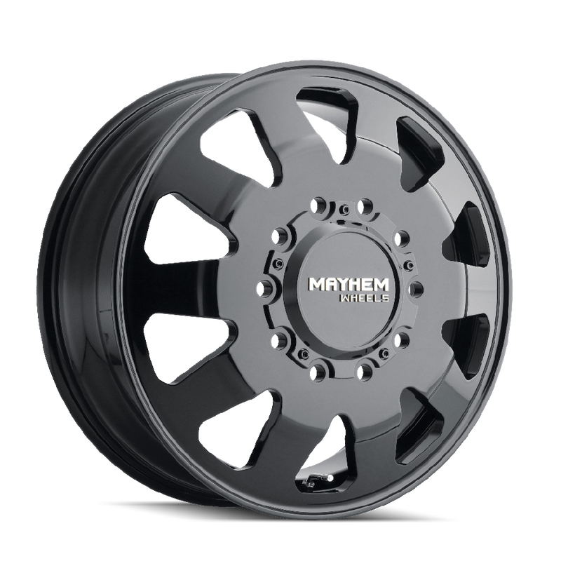 Mayhem - 8181 - Black - FULL BLACK - 22" x 8.25", 169 Offset, 10x225 (Bolt Pattern), 170.1mm HUB