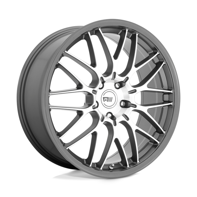 Motegi - MR153 CM10 - Gunmetal - MACHINED GUNMETAL - 20" x 8.5", 35 Offset, 5x114.3 (Bolt Pattern), 72.6mm HUB