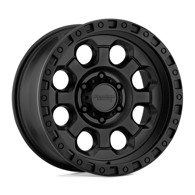 American Racing - AR201 - Black - Cast Iron Black - 18" x 9", 0 Offset, 5x114.3 (Bolt Pattern), 83.1mm HUB